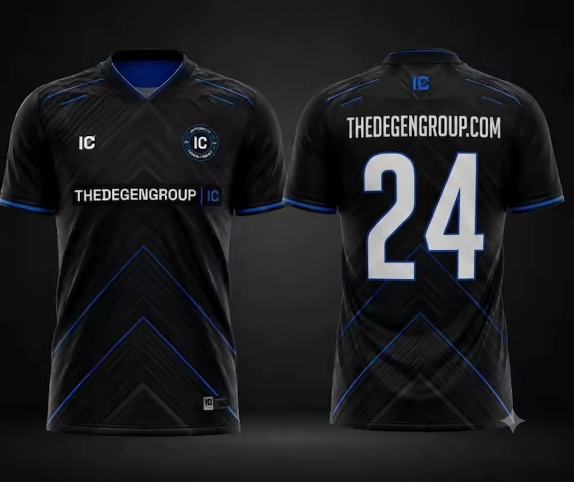 Black IC Jersey - Front