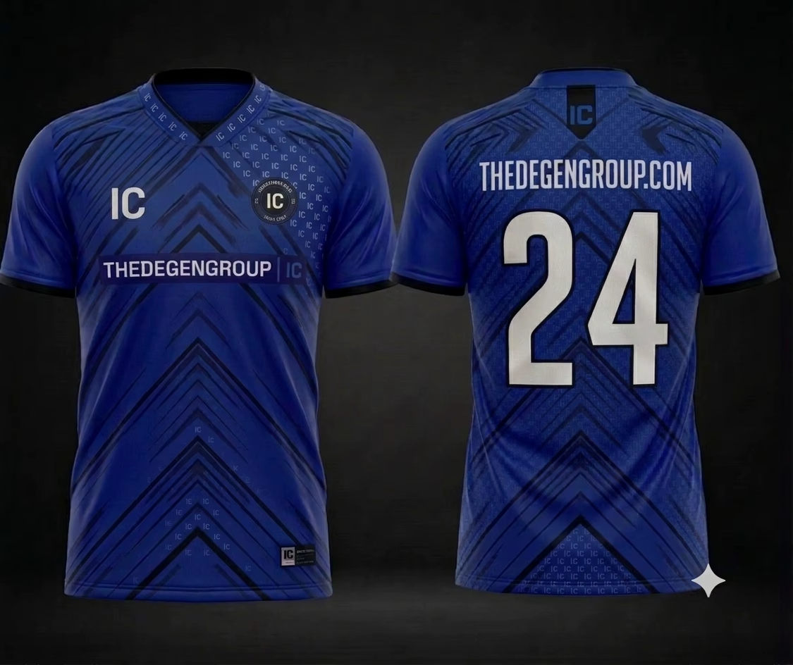 Blue IC Jersey - Front
